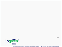 Tablet Screenshot of logreen.com